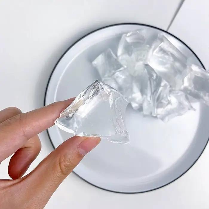 Cire de gelée 50/100/200G, matériau transparent pour la fabrication de bougies DIY, cire brute, cire cristalline, bougie artisanale sans fumée