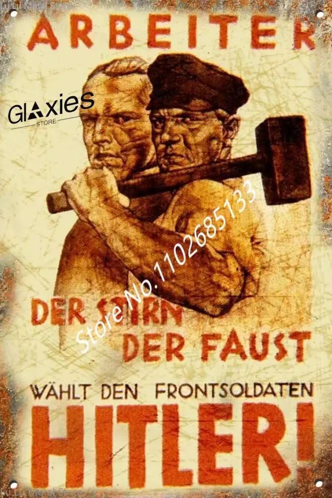 Panneau Publicitaire Vintage en Métal