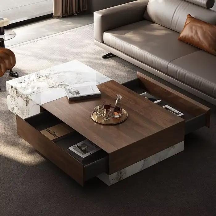 Affichage Table basse de luxe Simple minimaliste sol Design