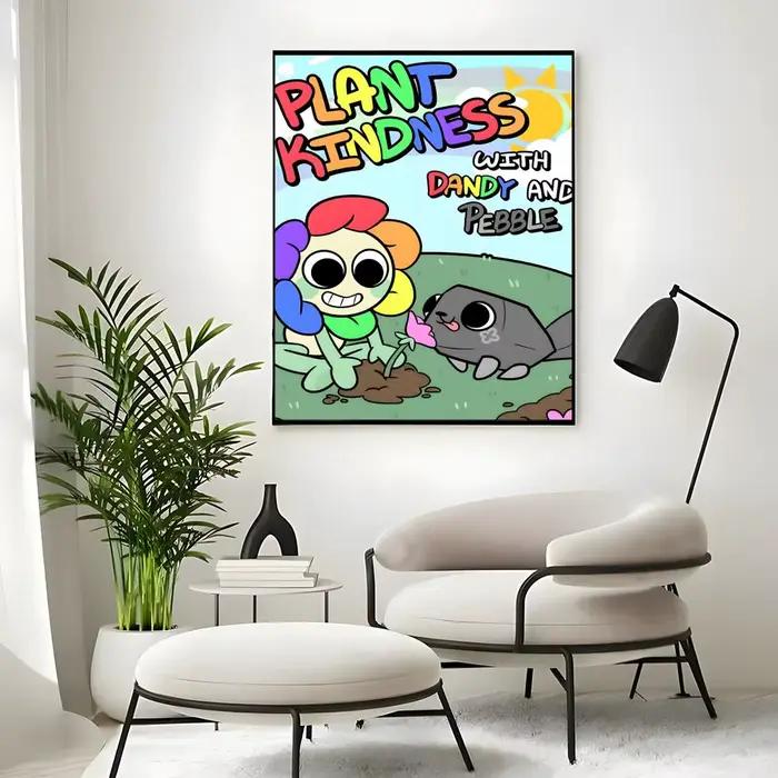 Affiche d'art décorative moderne D-Dandys WorldS pour chambre à coucher cadeau original occassions spéciales différentes couleurs