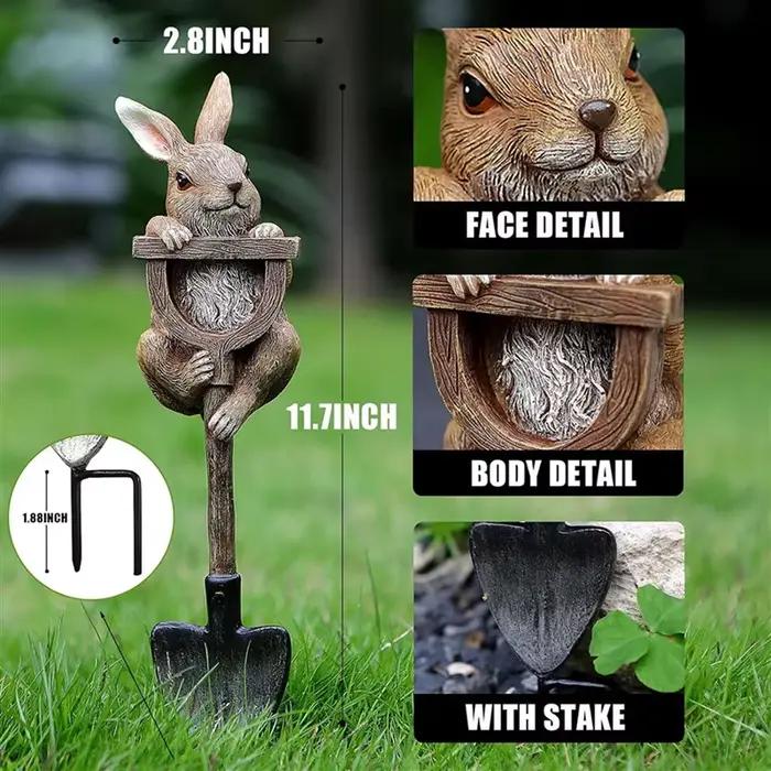 Statue de lapin ABGE-2X