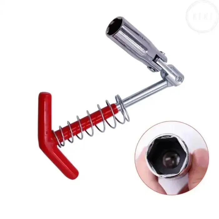 Clé à douille de retrait de bougie d'allumage, outil de réparation automobile, Rotation à 360 degrés, 14mm/16mm/21mm
