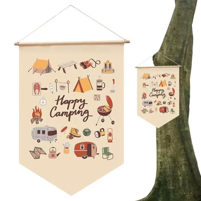 Bannière décorative extérieure pour jardin