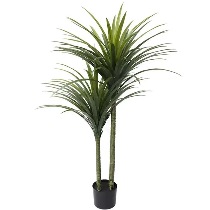 Plantes artificielles d'intérieur en pot Dracaena Fragrans modernes pour décoration intérieure événements spéciaux anniversaires cérémonies de graduation mariage