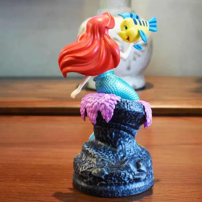 Disney Ariel Anime Figure Rick Peripharrate Petite Sirène Assis Statue