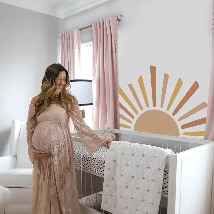 Boho Half Sun Wallpaper Decal