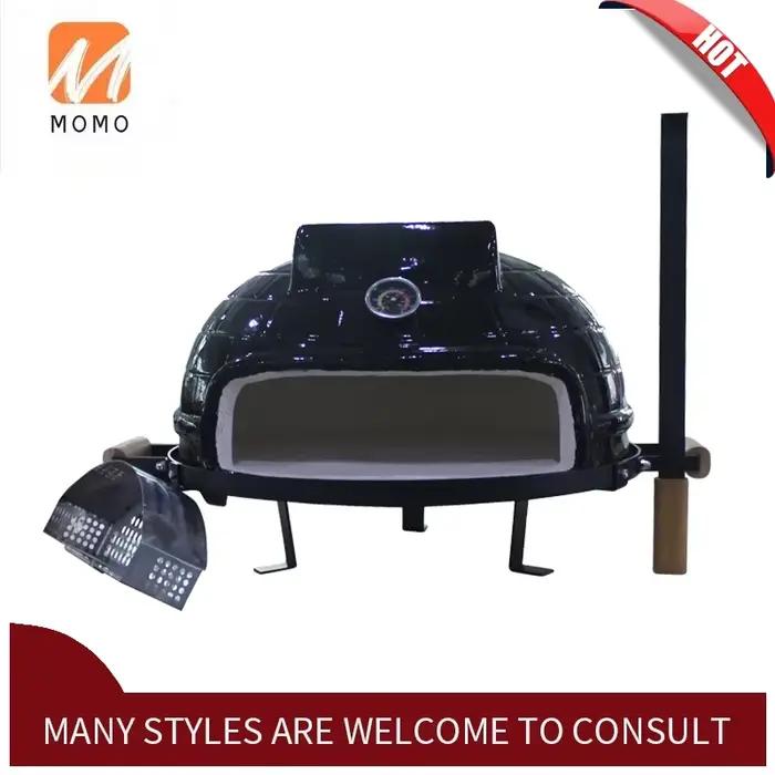 Fours à pizza en bois en brique, barbecue commercial, cuisson extérieure moderne, pizzas
