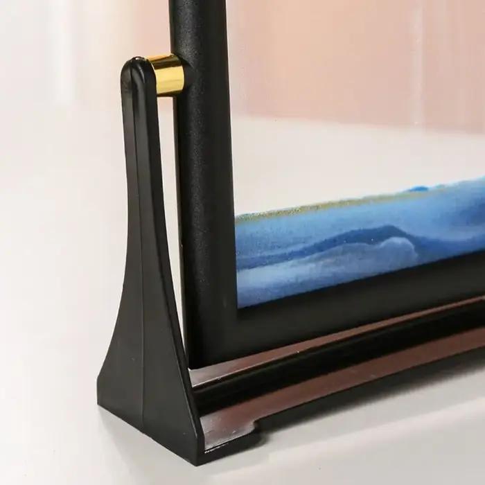 Tableau d'art de sable mouvant rotatif