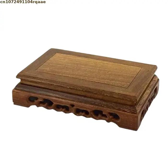 Figurines de Table miniatures en bois