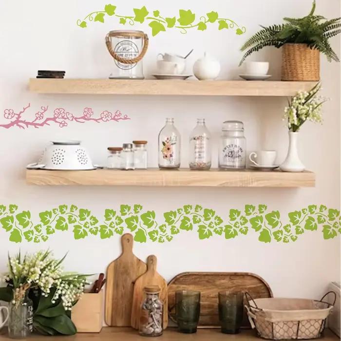 Pochoirs de peinture sur toile de bois réutilisables
