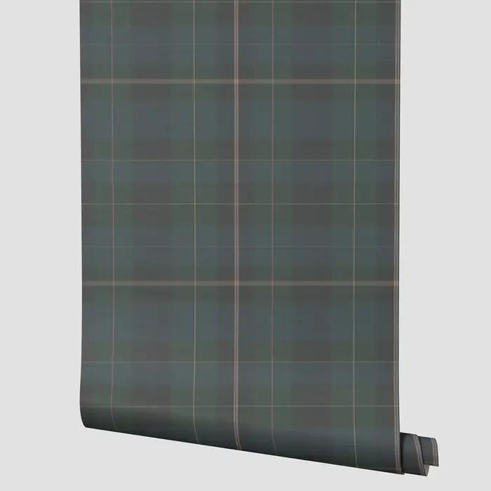 Papier peint traditionnel en Tartan écossais