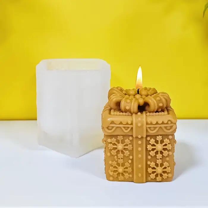 Moule en silicone pour bougie de Noël