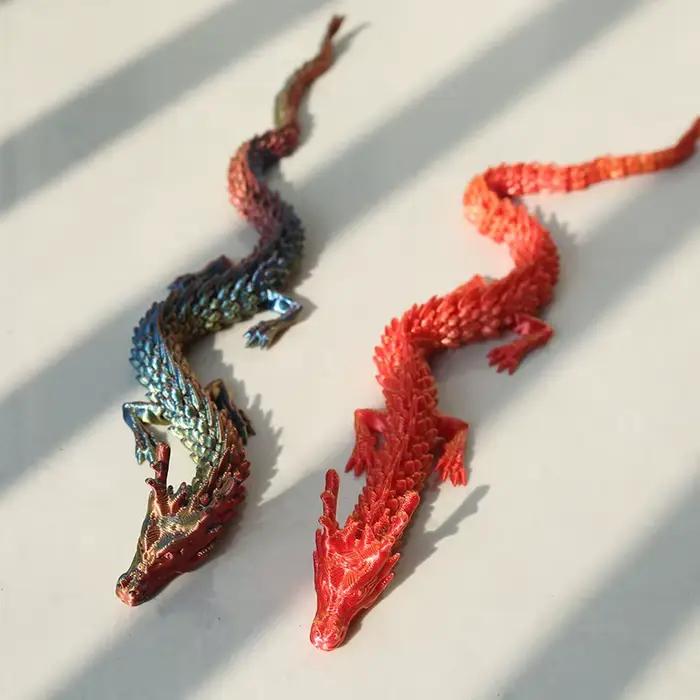 Statue de dragon imprimée en 3D