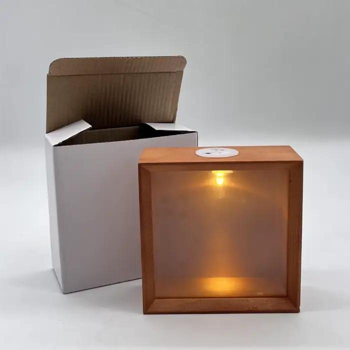 Aqumotic – cadre Photo vierge avec lumière LED