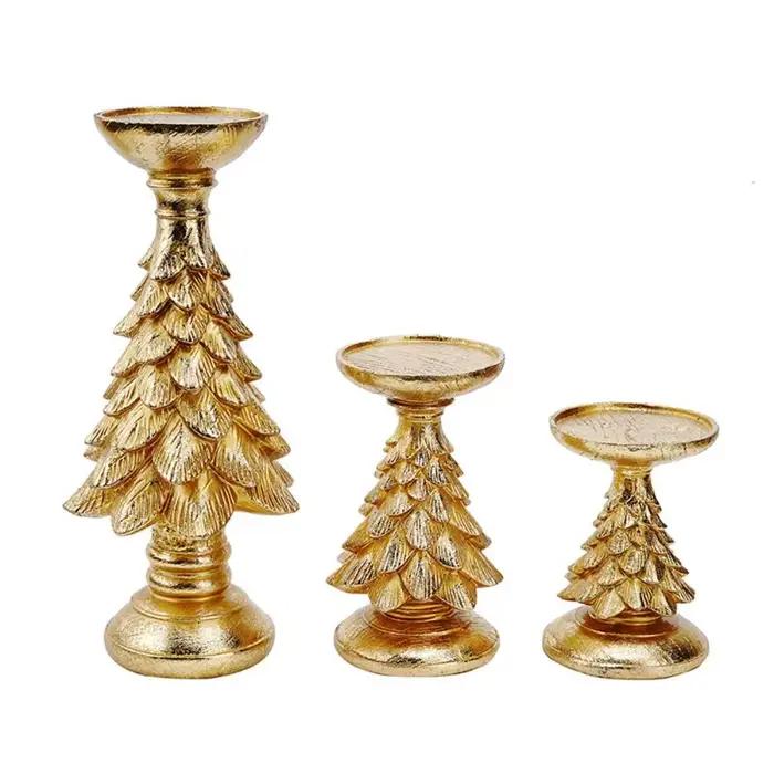 Bougeoir d'arbre de noël Vintage