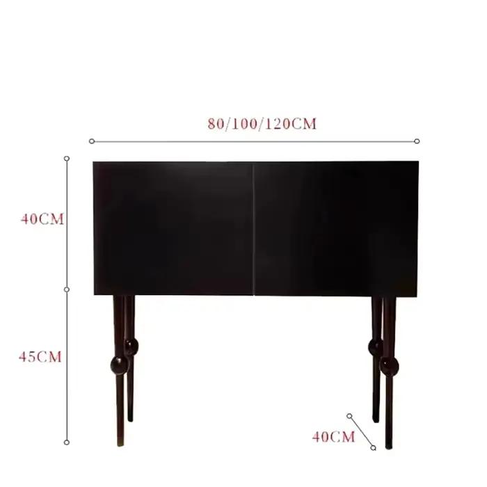 Table de couloir nordique tendance, Table d'angle de beauté Portable de luxe Unique, gain de place, Console Tabel, meubles de Table de couloir