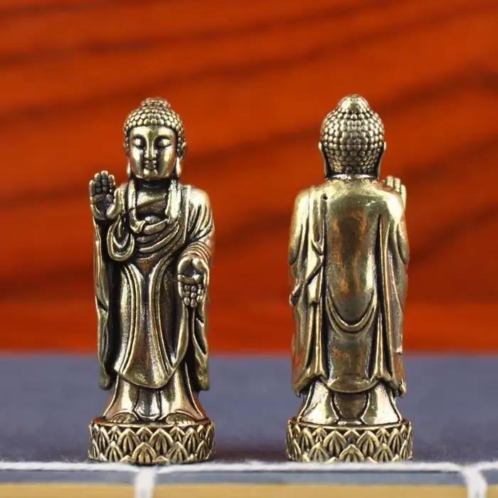 Figurines de lotus, statues décoratives pour la maison