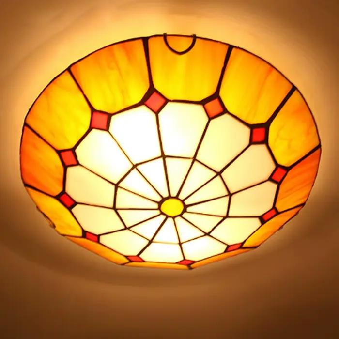 Plafonnier en verre de style européen