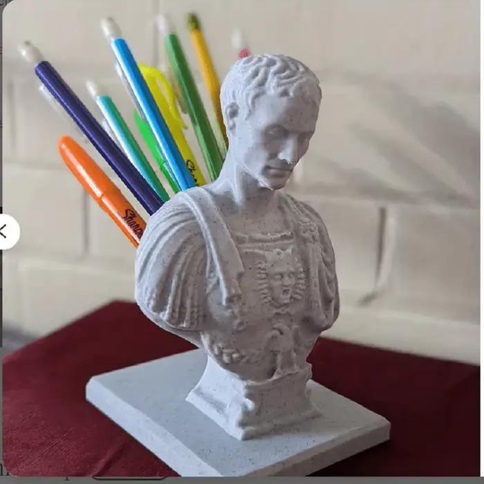 Organisateur de bureau de Sculpture Vintage pour les amateurs d'art