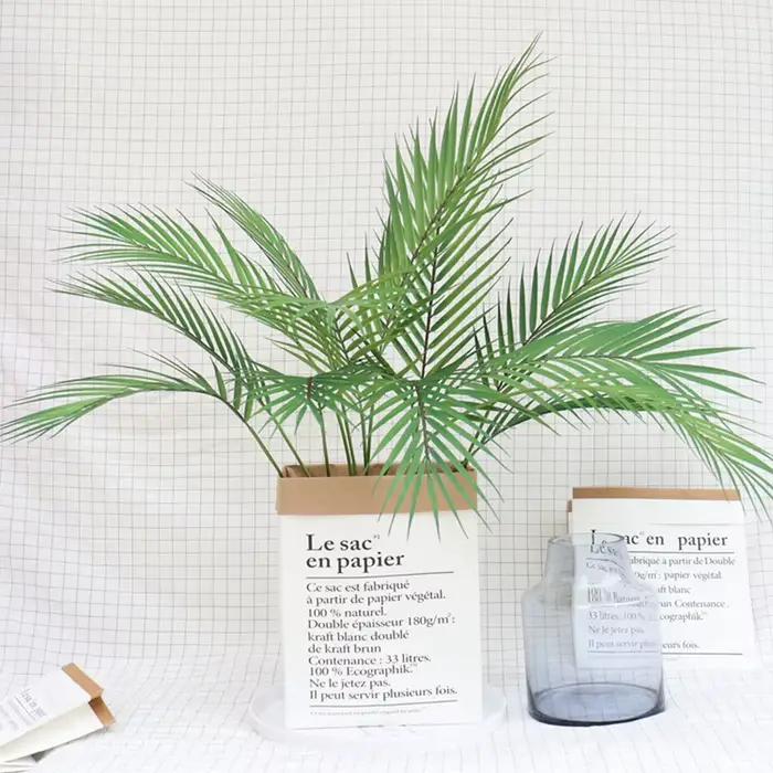 Palmiers Artificiels Tropicaux en Soie Vert pour Décoration Maison Fêtes Occasions Spéciales