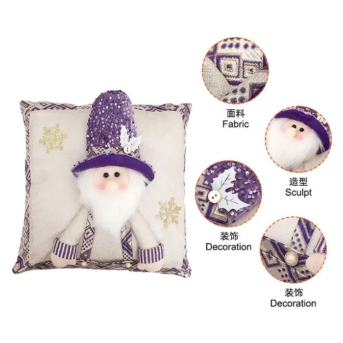 Housse de coussin de noël