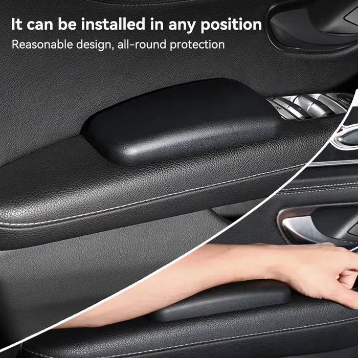 Support universel de genou de voiture, coussin d'extension de jambe de voiture, coussin doux confortable, coussin d'accoudoir unique pour bras de coude de jambe