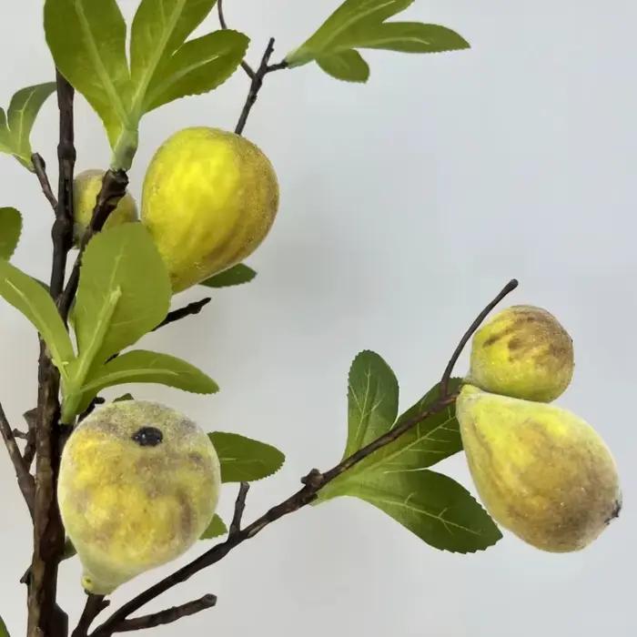 Branche de fausse figue avec fruits 33.86 pouces pour décoration de maison fête anniversaire baby showerextérieur