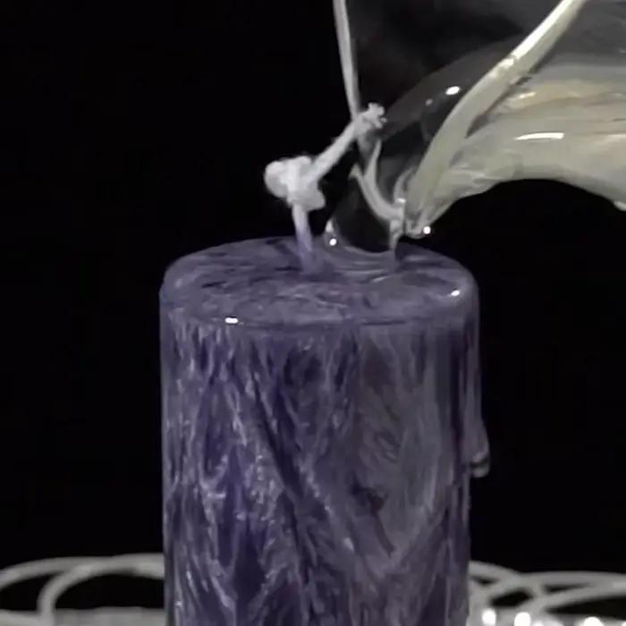 100 ml/bouteille de bougie parfumée Surface huile lumineuse Non ignifuge bricolage modélisation bougie/feuille de cire