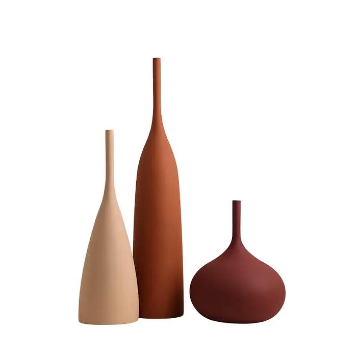Vase en céramique fait à la main