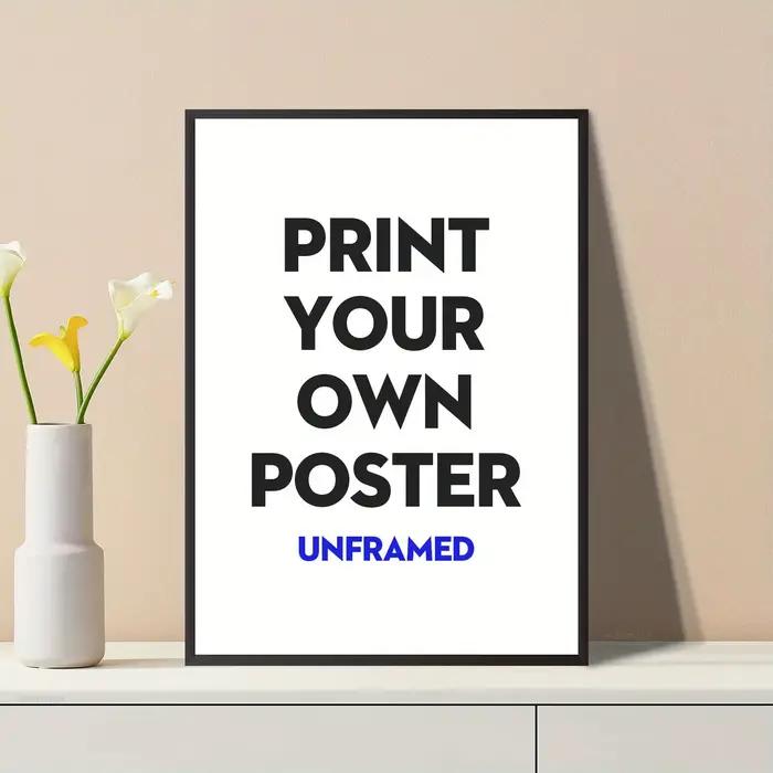 Personnalisez votre propre affiche