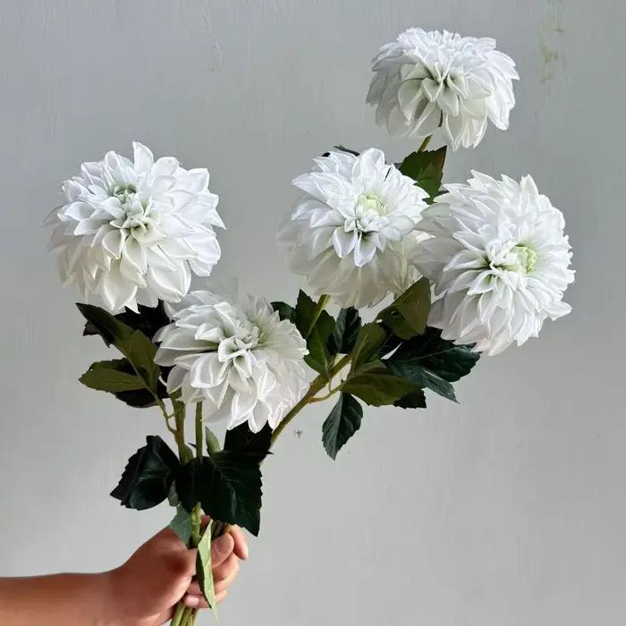 Longue branche de dahlia imprimée en 3D