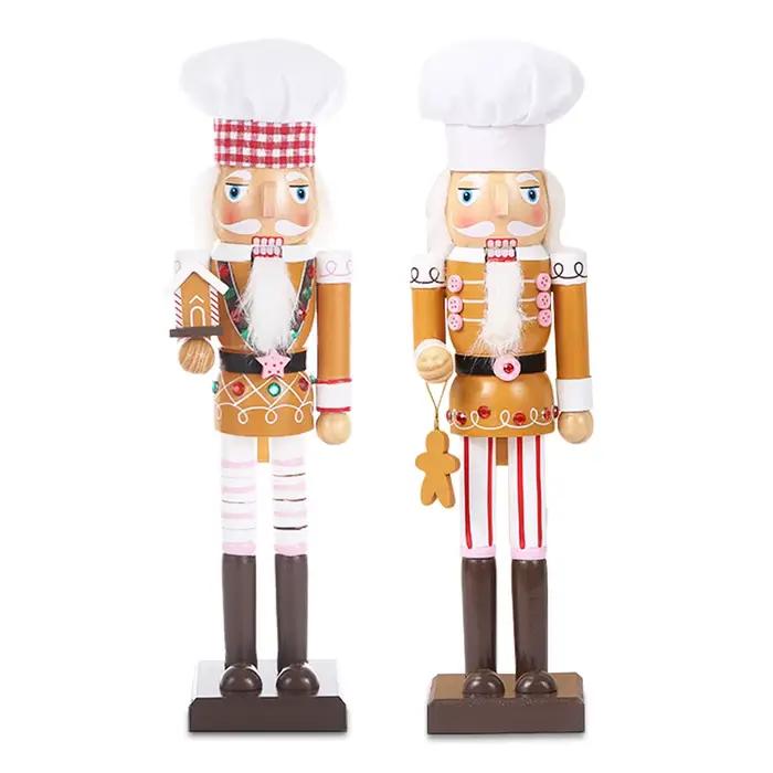 Casse-Noisette en Bois Ornement de Noël