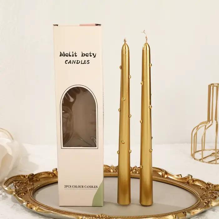 Bougies longues sans fumée pour usage domestique