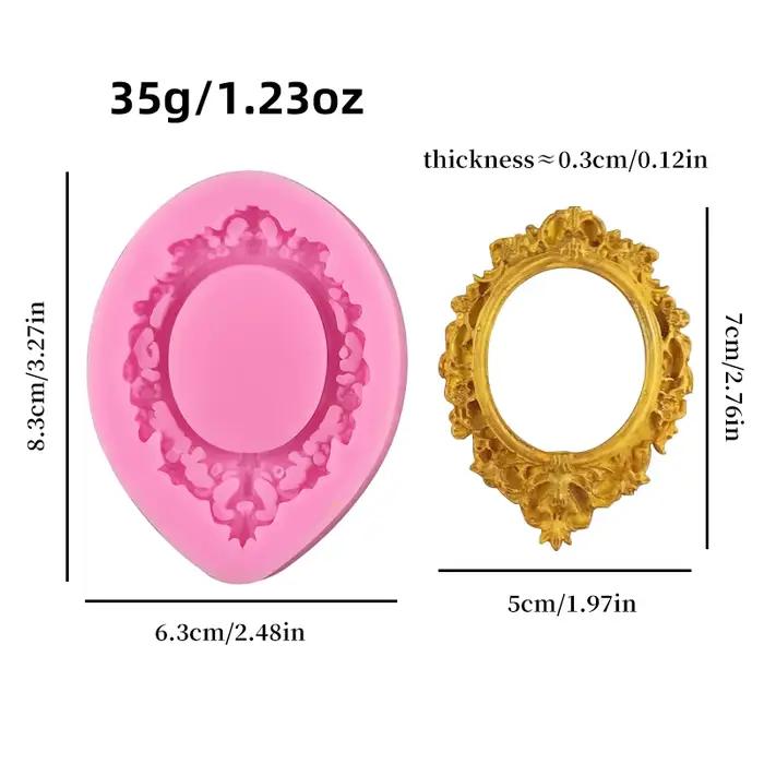 1 pièce, cadre de miroir rétro européen