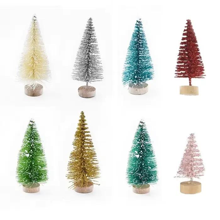 30 pièces Mini arbre de noël décoratif bricolage