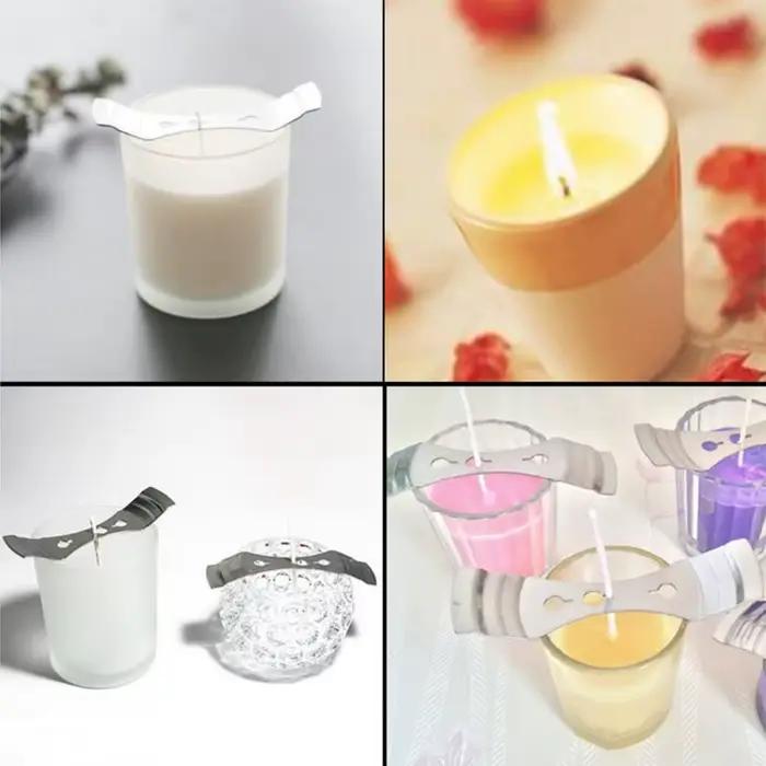 Mèches de bougie sans fumée originales, 103 pièces/ensemble, noyau de cire de soja, noyau en coton tissé, lampe à Kerosene, ligne de cire, accessoires en bois, fabrication de bougies