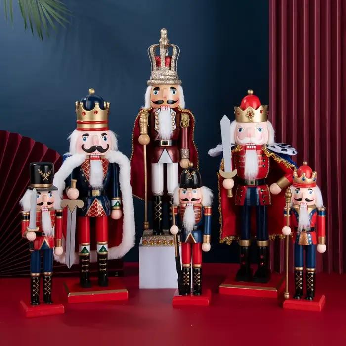 Figurine de Soldat de Marionnette Casse-Noisette de Noël
