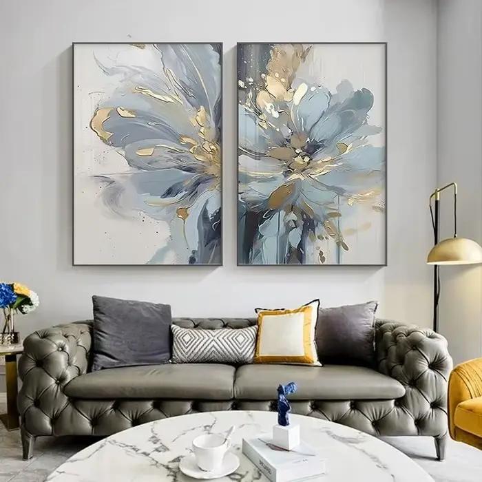 Peinture de luxe pour décoration murale de salon