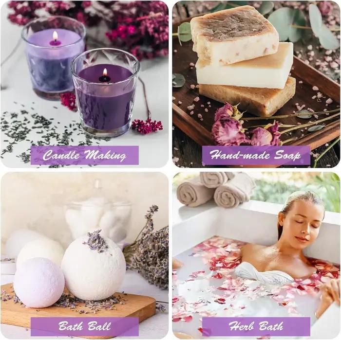 Produit personnalisé Premium pour remplissage d'oreiller, bougie, savon, encens en poudre, fabrication de décoration de mariage et de maison