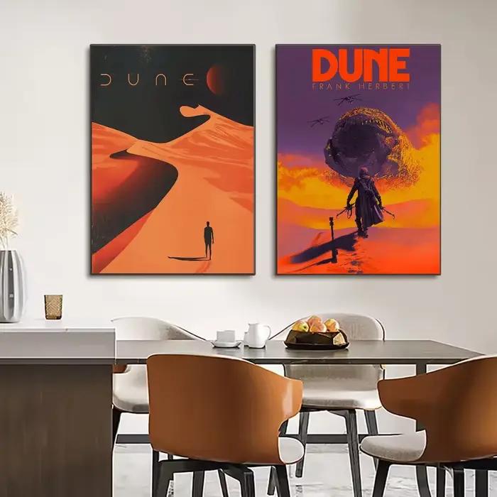 Affiche de film de science-fiction «Dune 2»