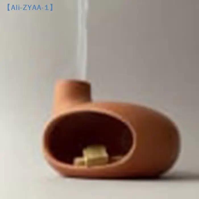 【ZYAA-1】1 pièce Brûleur d'encens conique en céramique, support pour Palo Santo, pour la maison, le yoga, la ferme, le bureau et les cadeaux de pendaison de crémaillère