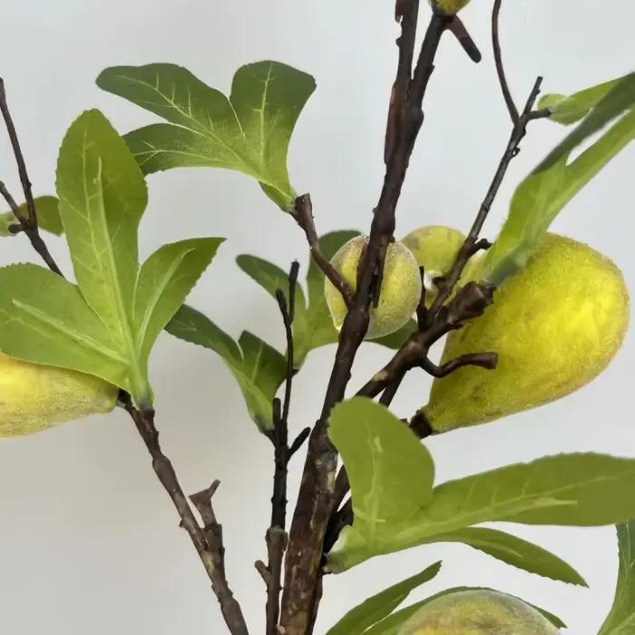 Branche de fausse figue avec fruits 33.86 pouces pour décoration de maison fête anniversaire baby showerextérieur