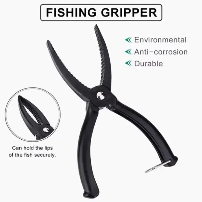 Pince de pêche, outil de préhension et de libération de poisson, support de corps de poisson, ciseaux, extracteur d'hameçons