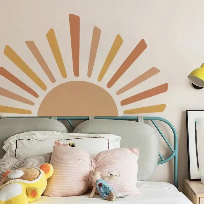 Boho Half Sun Wallpaper Decal