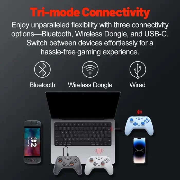 GameSir Nova Lite manettes PC Switch 2 contrôleur de jeu pour Nintendo Switch 2 Switch Steam iOS Android effet Hall Josticks