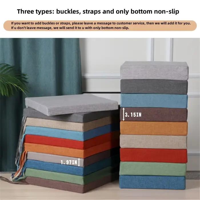 Coussin de banc personnalisable de 3 cm d'épaisseur