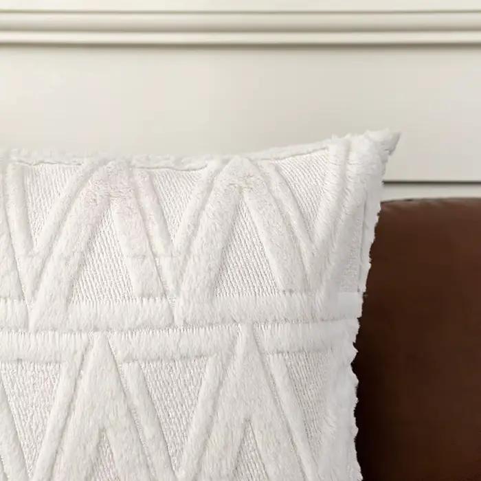 Juste de coussin nordique douce et confortable