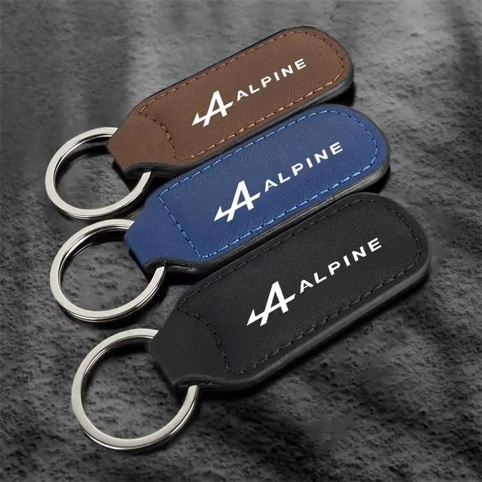 Porte-clés de voiture en cuir de haute qualité, accessoires pour Alpine A290 GTS A110 Espace Austral Duster Lodgy Renault A110