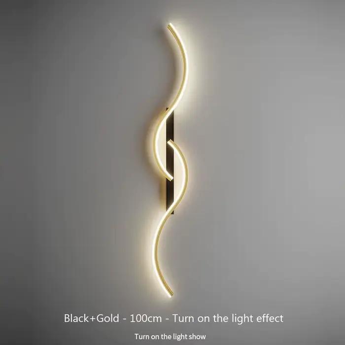 Lampe de décoration murale Led moderne pour salon salle à manger chambre chevet appliques