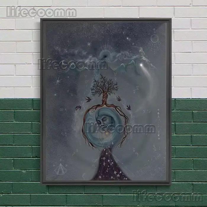 Toile d'Art Mural Abstrait